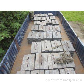 Boltless Ball Mill Liner For Grinding Fine CaCO3 Powder DF0